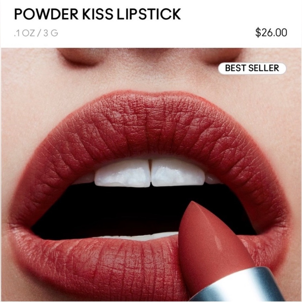 MAC Cosmetics Powder Kiss Lipstick - Rich Brick Red